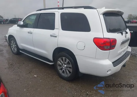 2017 Toyota Sequoia Limited z USA, uszkodzony, nr VIN 5TDJW5G16HS148404
